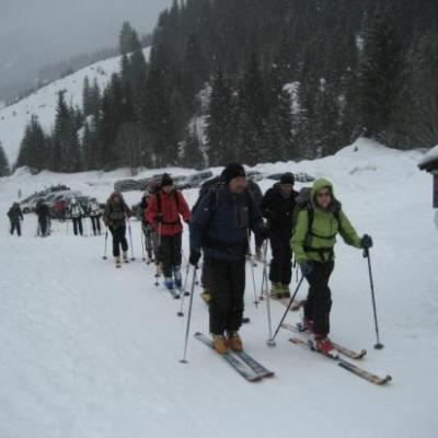 Pointe d'Ardens 1er février 2009